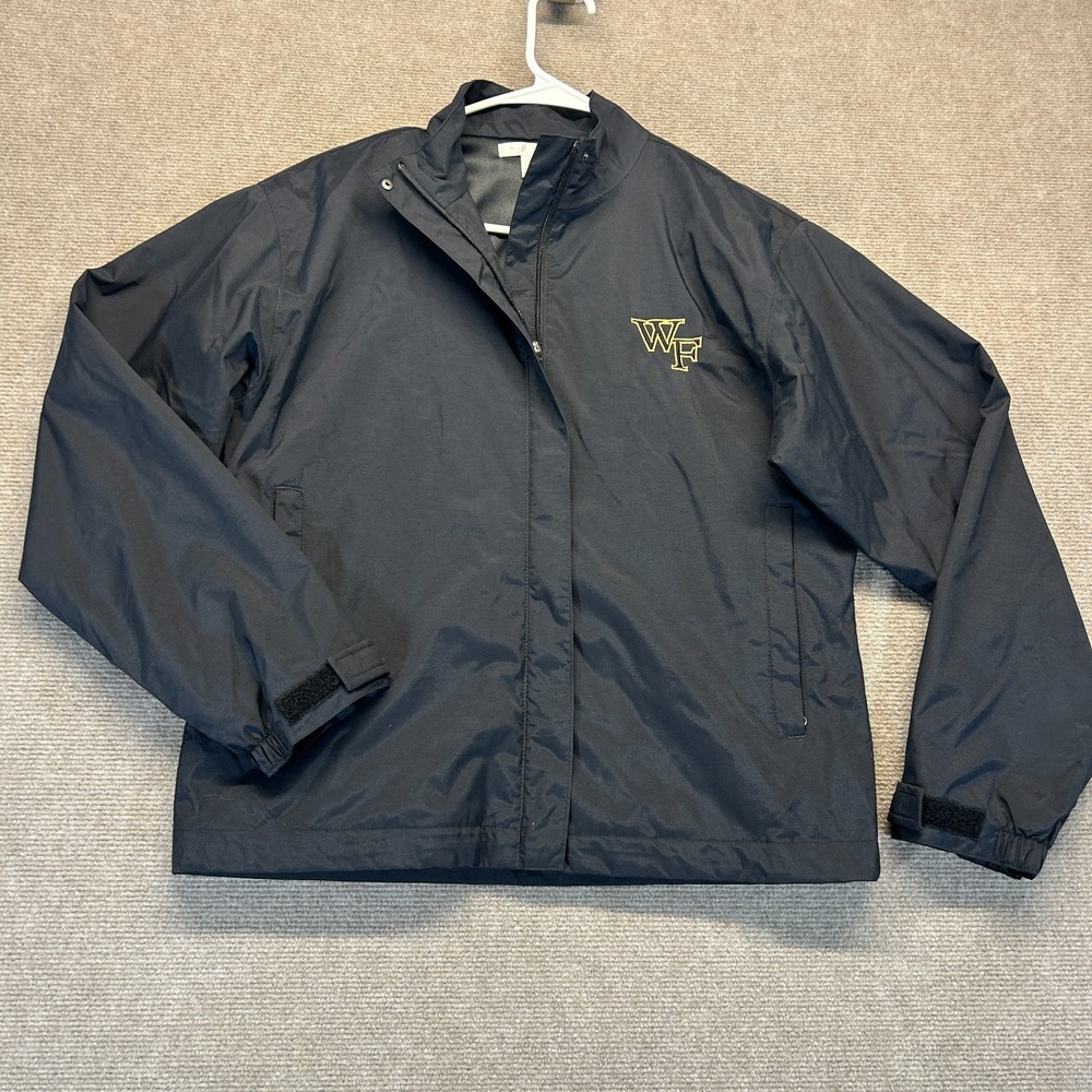 Wake Forest Nike Golf Jacket Women's Small Full Zip Lined Windbreaker Storm Fit